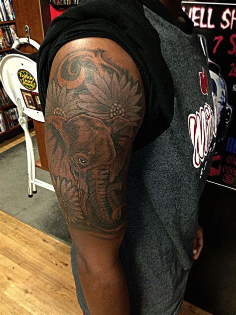 Elephant Tattoo I Custom Drew For Dark Skin Ask For Joker At
