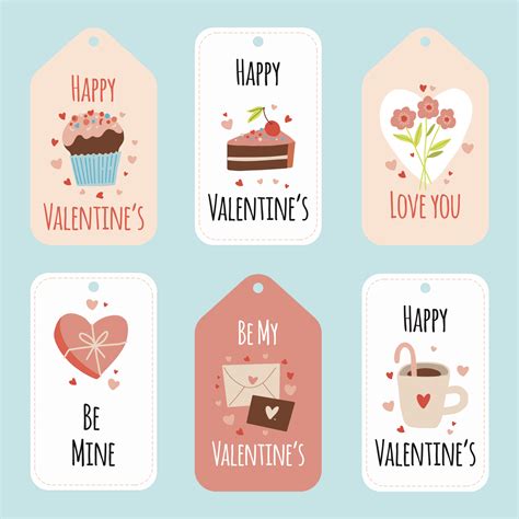 Best Valentine Printable Gift Tags Printablee Com