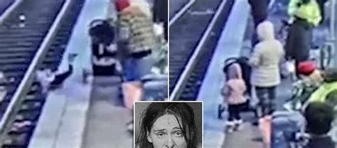Woman Arrested After Girl 3 Pushed Face First Onto Train Tracks