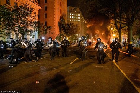 Cops Clash With Protesters And Cars Are Set On Fire On Sixth Night Of