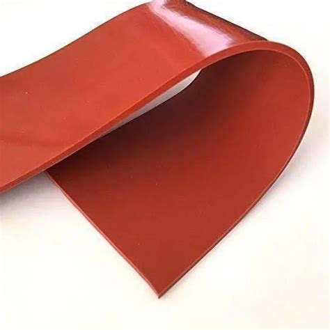 Red Silicone Rubber Sheet Silicone Rubber Sheet Manufacturer From Loni