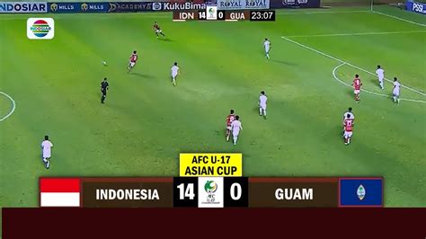 live score indonesia vs guam