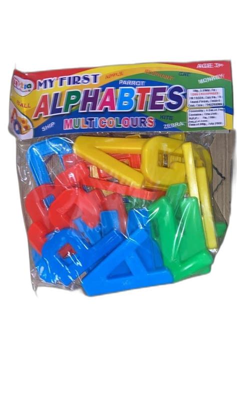 Plastic Alphabet Letter Toys Child Age Group 4 6 Yrs Pre Reading