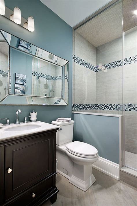 35 Blue Grey Bathroom Tiles Ideas And Pictures