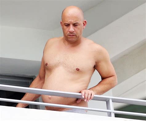 Vin Diesel Is No Longer Living That Dad Bod Life Shirtless Photo