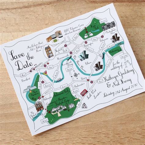 Illustrated Map Party Or Wedding Invitationcute Maps Free Printable