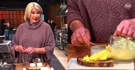 Martha Stewart Scrambled Eggs Hack Is The Weirdest Thing Weve Seen