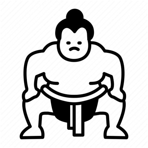 Sumo Wrestler Shikona Fighting Match Sumo Icon Download On Iconfinder