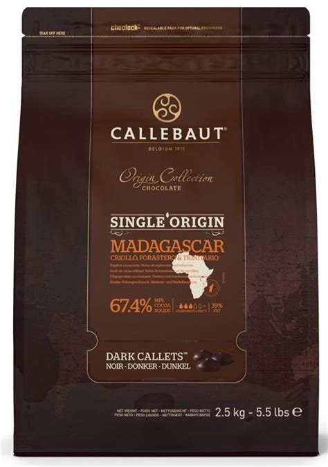Callebaut Madagascar Single Origin Chocolate Home Baking