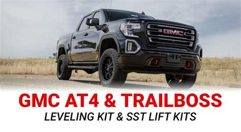 All New 2019 Gm 1500 At4 And Trail Boss Leveling And Sst Lift Kits Readylift