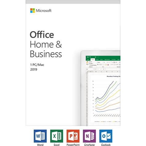 Microsoft Office 2019 Home And Business Box Pack Naprtt Only