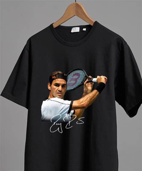 Awesome Roger Federer Signature Shirt Hoodie Sweater Longsleeve T Shirt