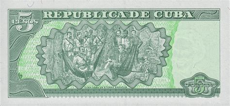 5 Pesos Cuba Numista