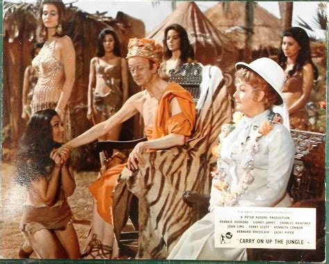 Carry On Up The Jungle Complete Film Lobby Card Set Original Par