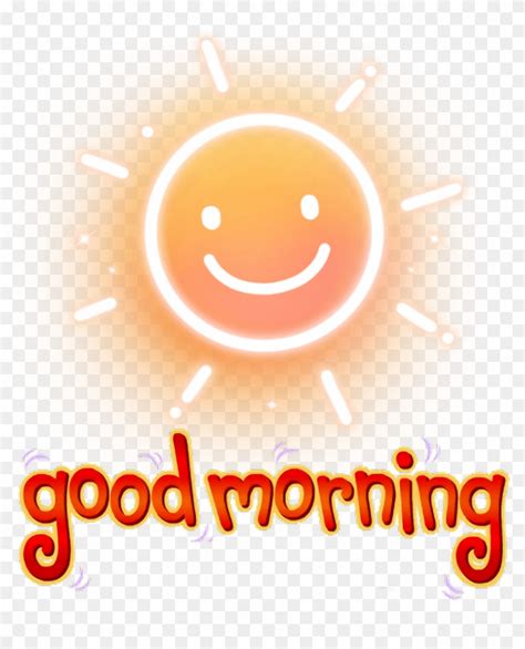 1024 X 1024 Good Morning Png Stickers Transparent Png 813x960
