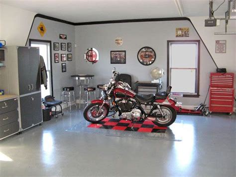 Dream Motorcycle Garages Park Your Ride In Style At Night Garage Bar