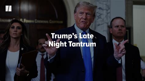 Donald Trump Throws Tantrum Over Late Night Shows