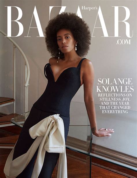 Solange Knowles Stars In Harpers Bazaar Fall 2020 Digital Edition