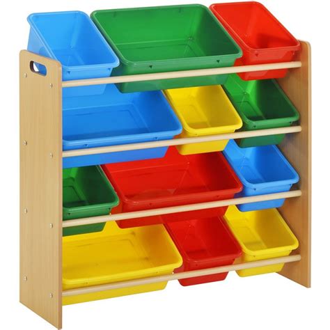 Multi Bin Toy Organizer In Toy Storage