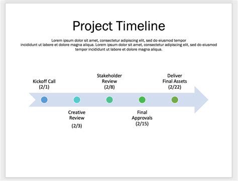 How To Make A Timeline In Microsoft Word Examples And Templates Clickup