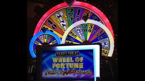 Wheel Of Fortune Triple Wild Spins Slot Machine Bonus Wheel Spin Youtube