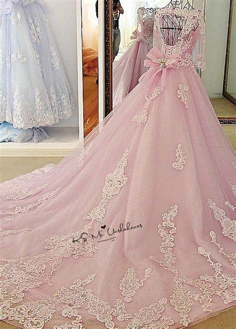 Whatever you're shopping for, we've got it. Luxury Pink Wedding Dress Ball Gown in 2020 | Ball dresses ...