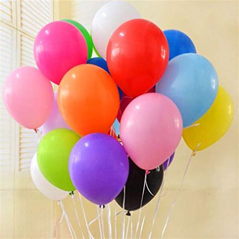 50pcs 12 Inch 14 Colors Assorted Balloons For Boys Girls Birthday Party