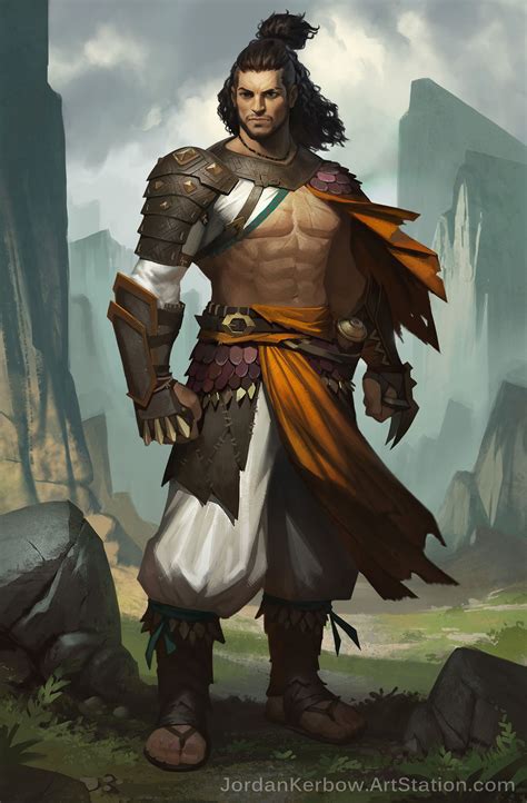 Pathfinder Monk By Jordankerbow On Deviantart Persona
