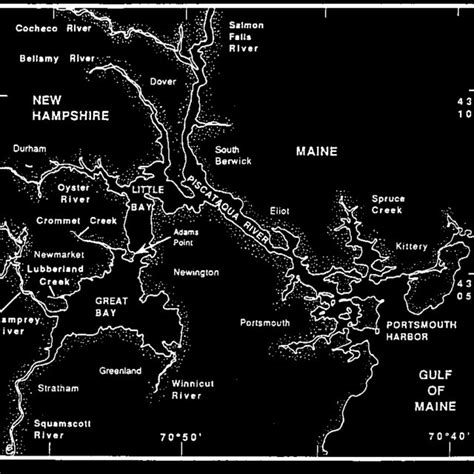 Great Bay Estuary Nh Me Short 1992 Download Scientific Diagram