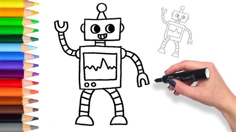 How To Draw Robot Step By Step Guide