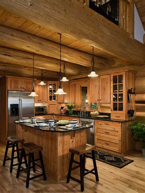 Not all log cabin kitchens are traditional. 10 Country Style Kitchen Decor Ideas