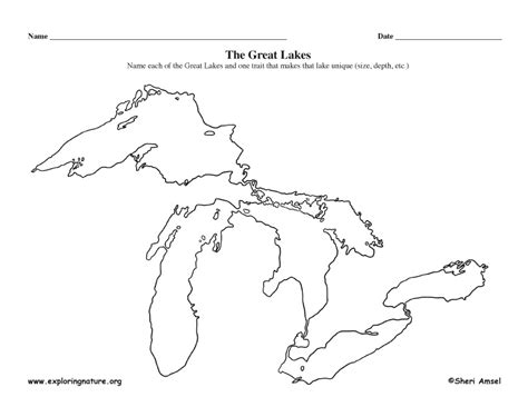 Lake Michigan Clipart Great Lakes Map Great Lakes Lake