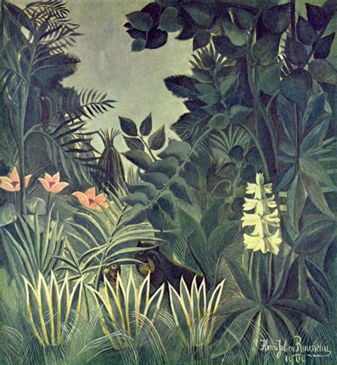 The Equatorial Jungle 1909 Henri Rousseau
