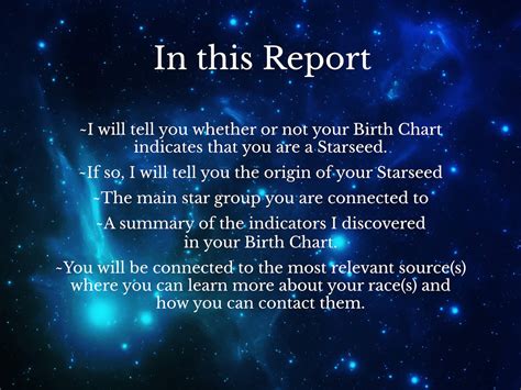 Extended Starseed Origins Reading Starseed Astrology Report Etsy