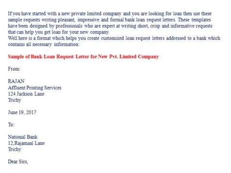 Addressing any letter to the write party is crucial as it is the start point of a conversation in a formal reason i.e. Application Letter Bank Loan - How to Write a Bank Loan ...