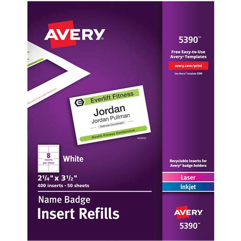 Avery Name Badge Label Madill The Office Company