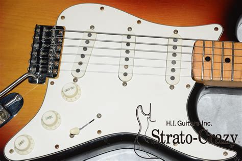 Fender Stratocaster 1974 Sunburst Guitar For Sale Hi Guitars Inc