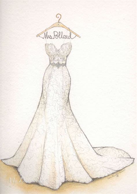 Drawings Of Wedding Dresses Wedding Dress Drawings Wedding Dress