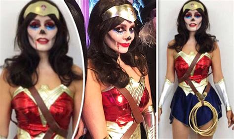 Holly Willoughby Shows Off Sizzling Curves In Racy Wonder Woman Outfit