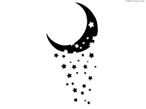 Stars And Moon Vector Clip Art Library