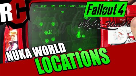 Fallout 4 Nuka World All New Map Locations Youtube