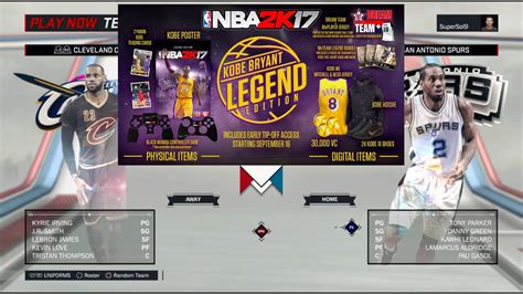 Nba 2k17 Legend Edition Unboxing Contents All Teams And Gameplay