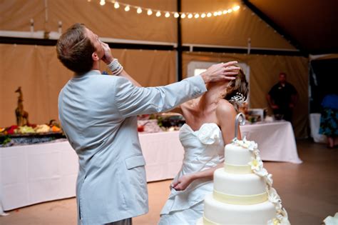 cake smash 13 wedding cake smashes we love easy weddings