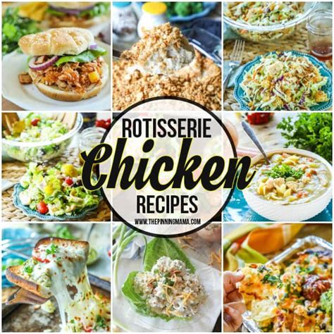 Rotisserie chicken recipes make dinner quick and easy—these options (for salads, grain bowls, pastas, and more) are the best ways to prepare the 33 recipes that start with rotisserie chicken. The BEST Rotisserie Chicken Recipes- What to do with ...