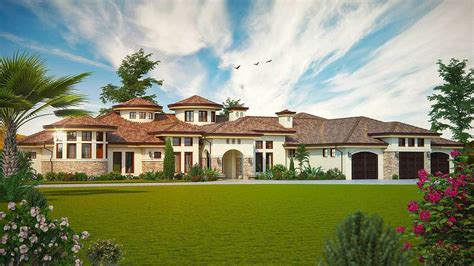 Gorgeous Tuscan Villa 95027rw Architectural Designs House Plans