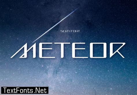 Meteor Font