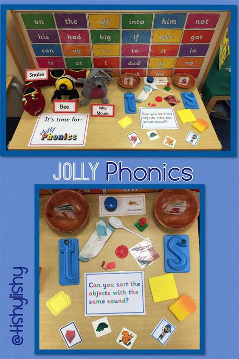 Jolly Phonic Object Sort Jolly Phonics Phonics Display Phonics