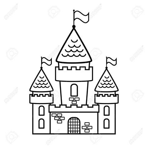 Printable Castle Coloring Pages For Kids Cool2bkids