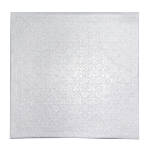 Ocreme Square White Cake Drum Board 18 X 14 Thick Pack Of 10 Ocreme