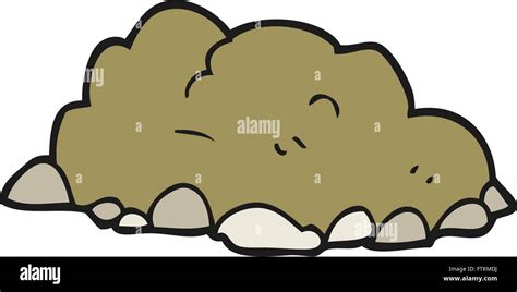 Freehand Drawn Cartoon Pile Of Dirt Stock Vector Image And Art Alamy